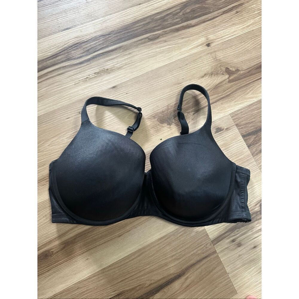 Cacique black 42DDD boost Balconette full figure bra